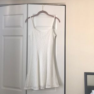White Graduation dress